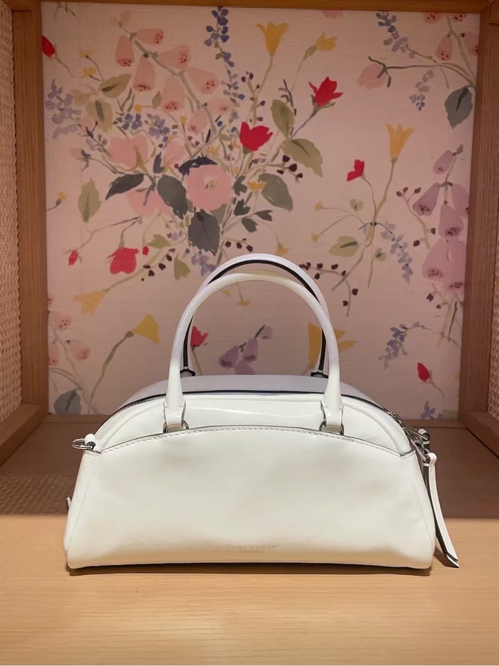 NWT Tory Burch Women's Racer Colorblock Small Satchel